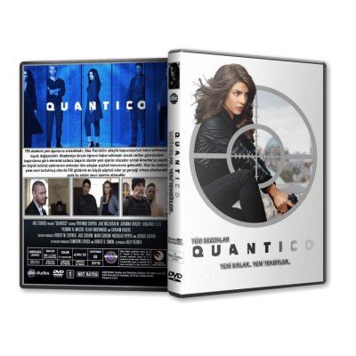 Ouantico TV Series Türkçe Dvd Cover Tasarımı